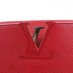 Bolso de mano Louis Vuitton Parnassea Capucines GM en rojo M48871