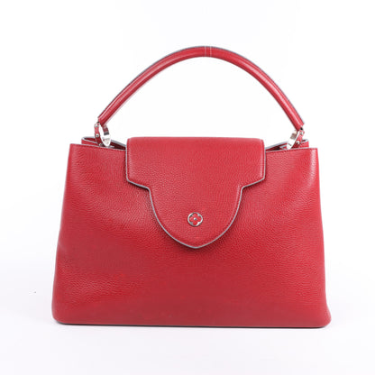Louis Vuitton Parnassea Capucines GM Handbag in Red M48871