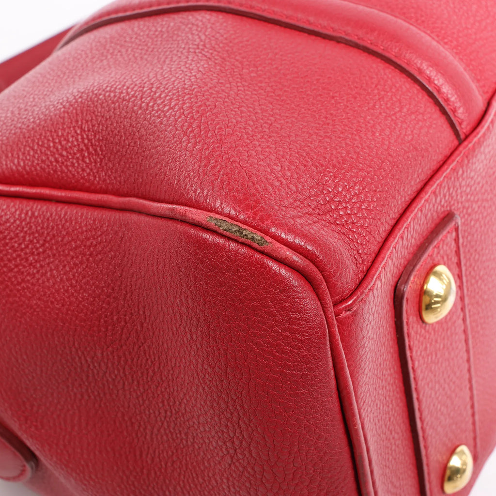 Louis Vuitton Parnassea Sofia Coppola PM 2Way Handbag in Red M94341