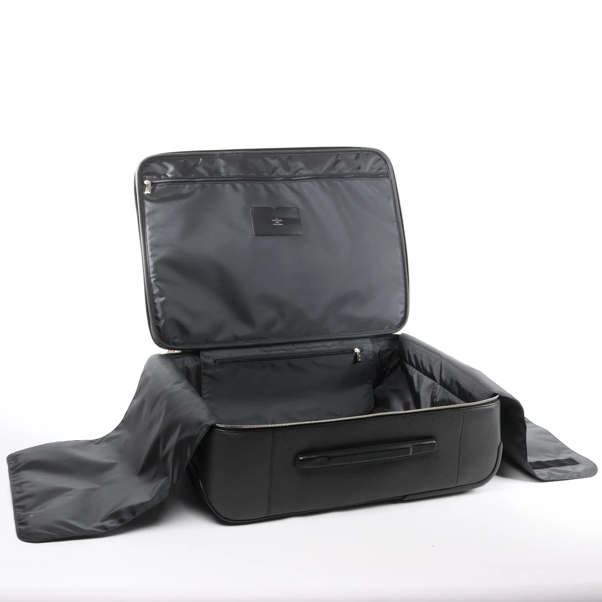 Louis Vuitton Pegase 55 Taiga Leather Travel Bag in Black M23312