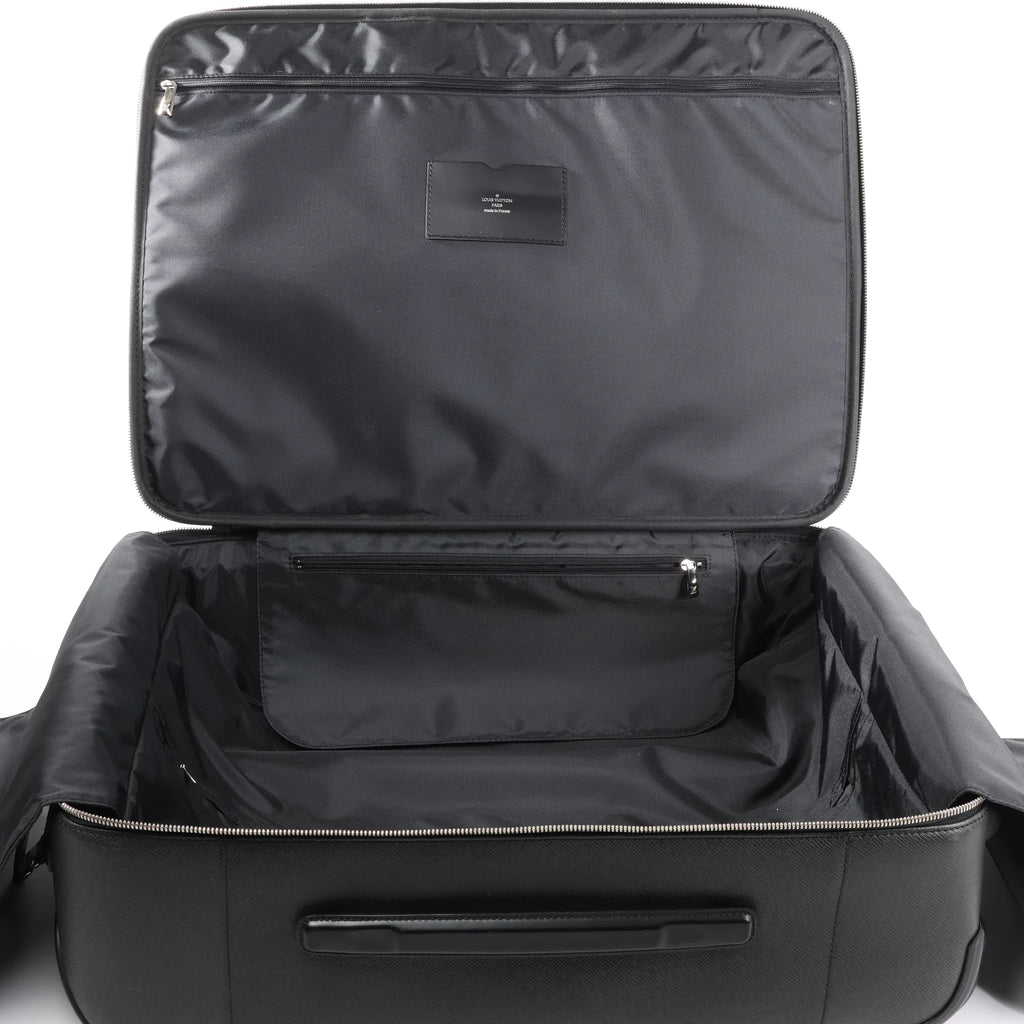 Louis Vuitton Pegase 55 Taiga Leather Travel Bag in Black M23312