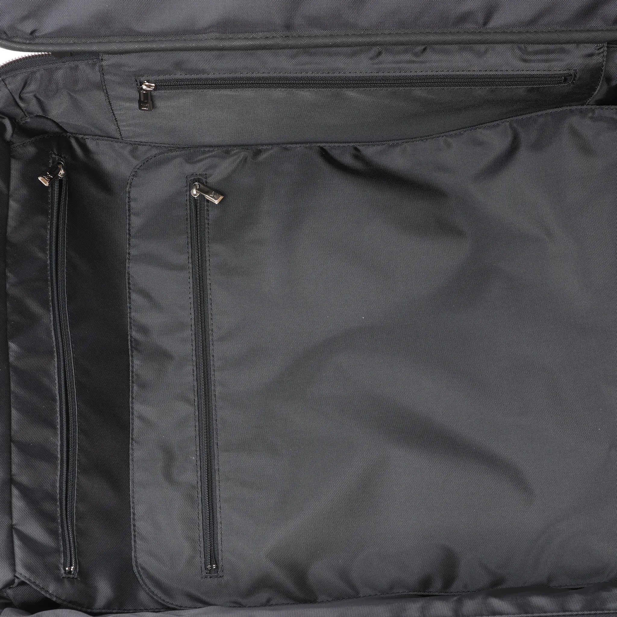 Louis Vuitton Pegase 55 Taiga Leather Travel Bag in Black M23312