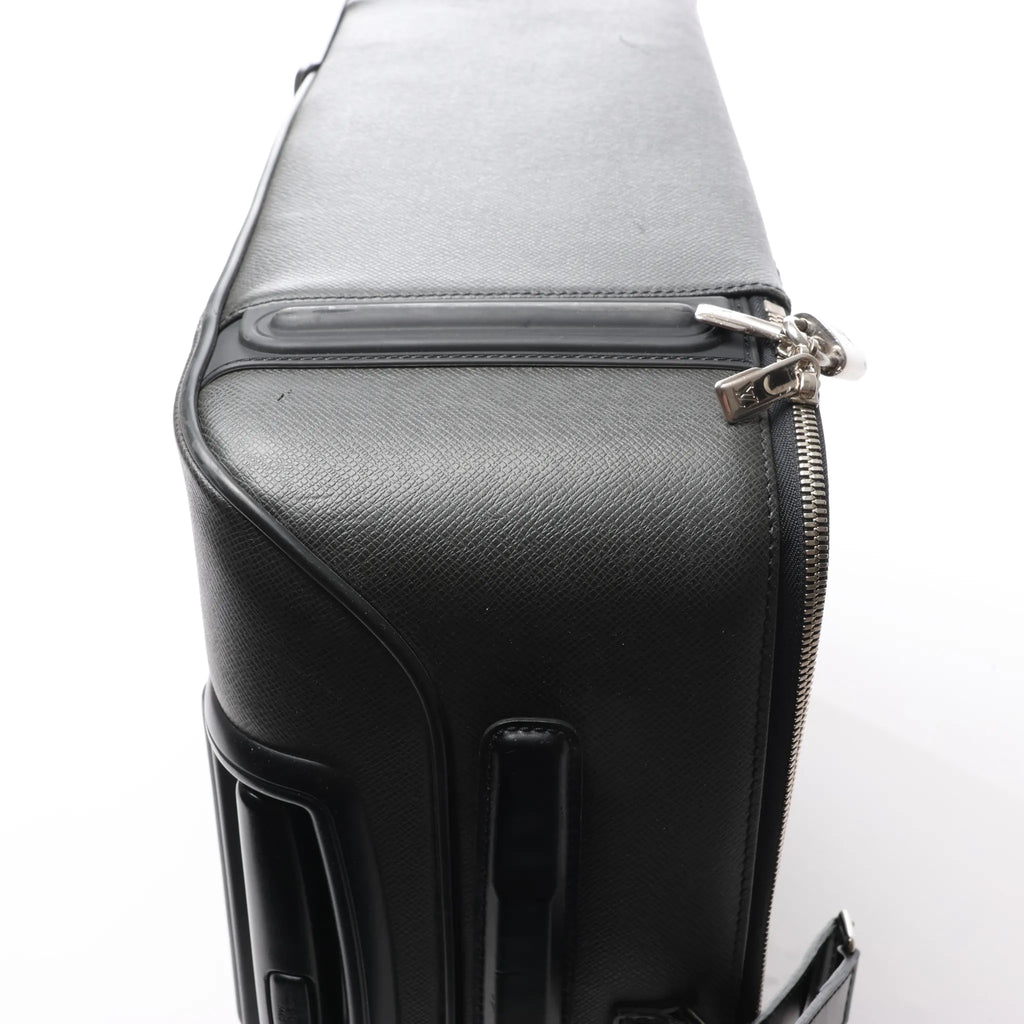 Louis Vuitton Pegase 55 Taiga Leather Travel Bag in Black M23312
