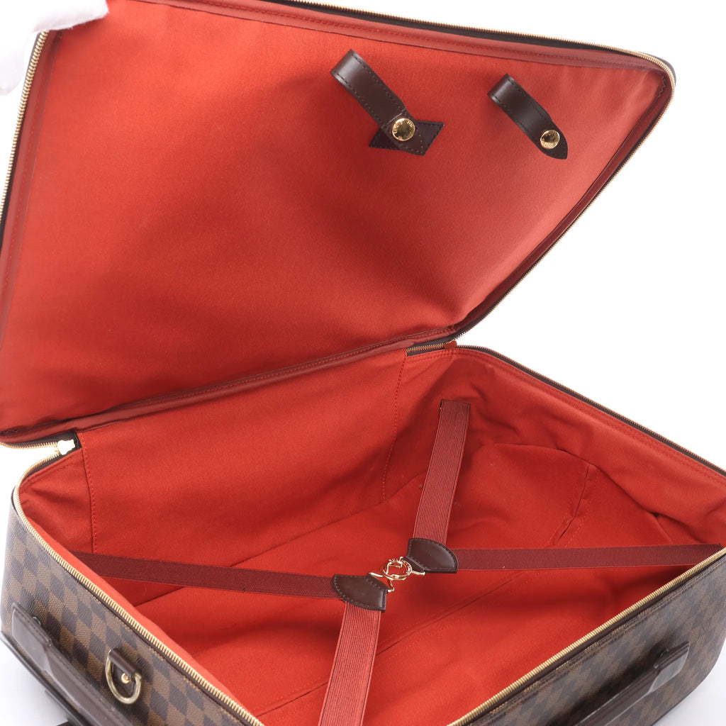 Louis Vuitton Pegase 60 Damier Ebene Travel Bag in Brown N23255