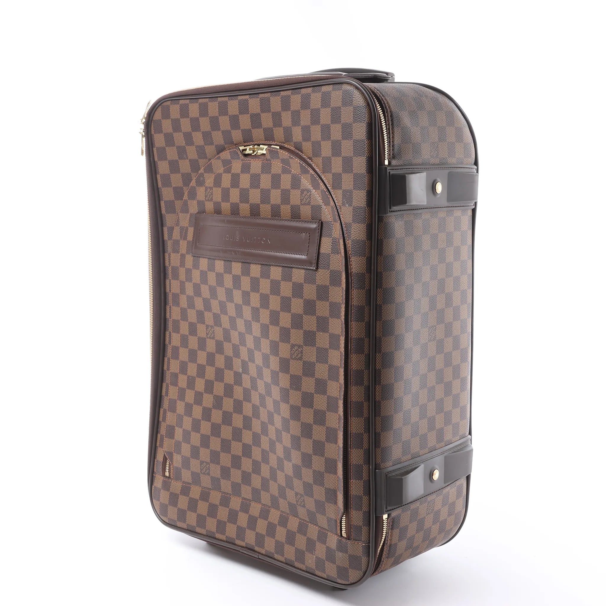 Louis Vuitton Pegase 60 Damier Ebene Travel Bag in Brown N23255