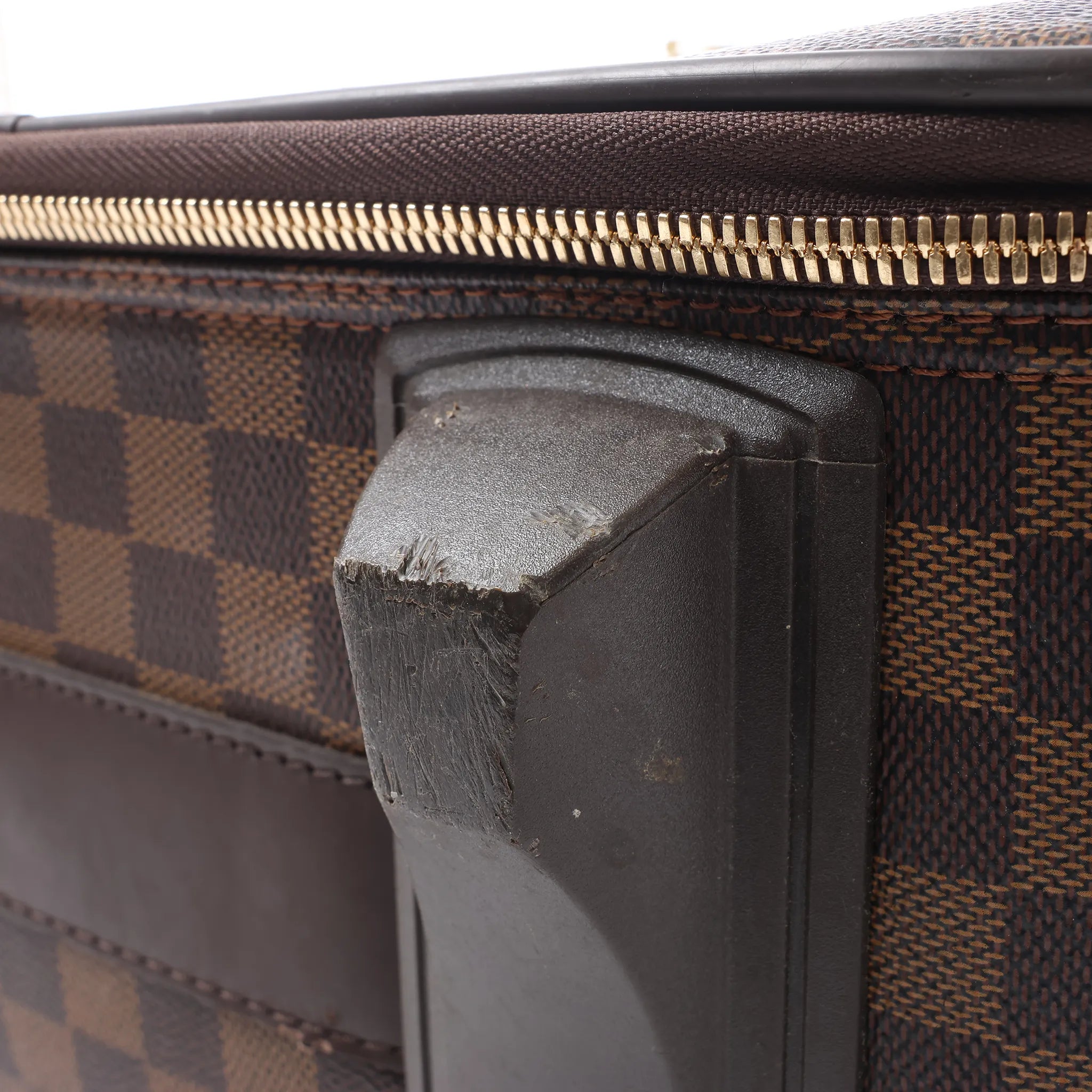 Louis Vuitton Pegase 60 Damier Ebene Travel Bag in Brown N23255