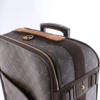 Louis Vuitton Pegas 60 Monogram Suitcase in Brown