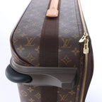 Louis Vuitton Pegas 60 Monogram Suitcase in Brown