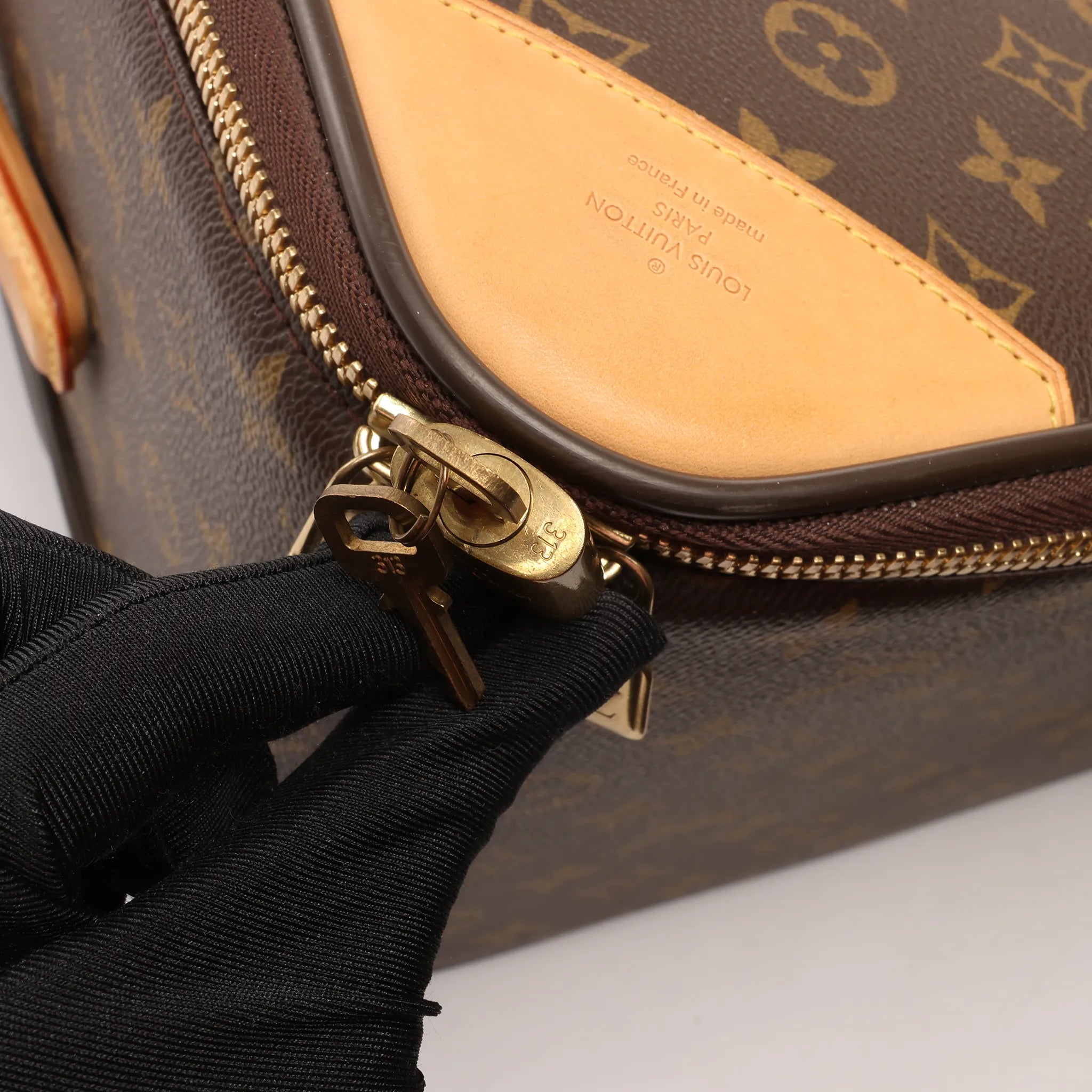 Louis Vuitton Pegase 65 Monogram Canvas Travel Bag in Brown M23295