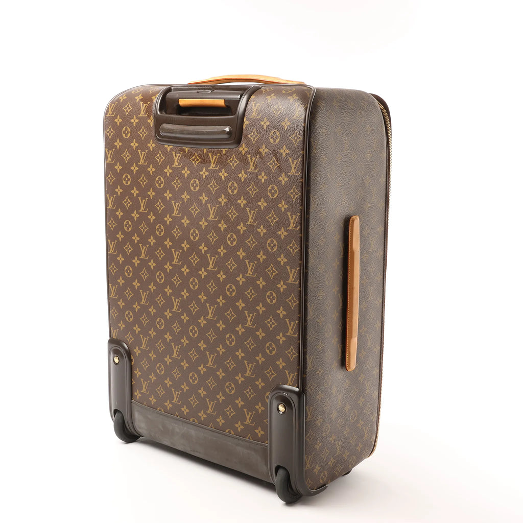 Louis Vuitton Pegase 65 Monogram Canvas Travel Bag in Brown M23295