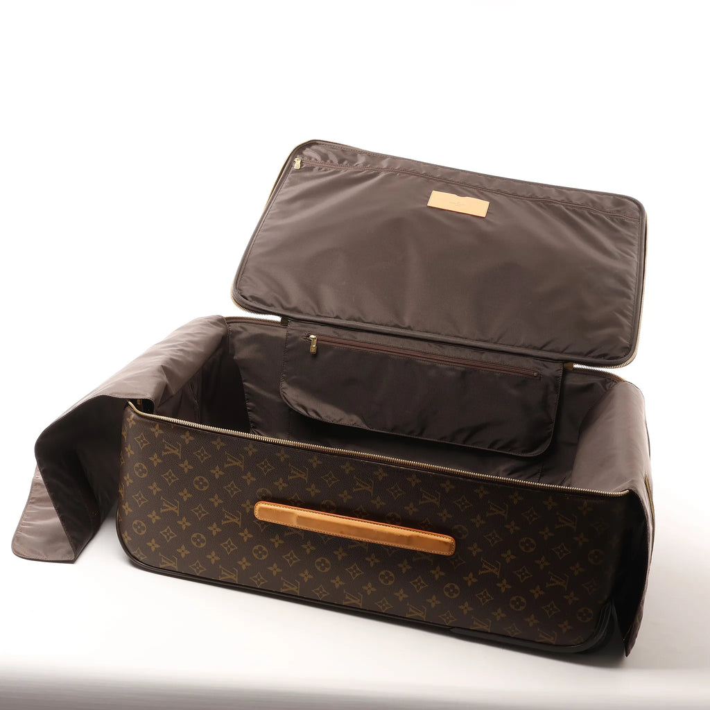 Louis Vuitton Pegase 65 Monogram Canvas Travel Bag in Brown M23295