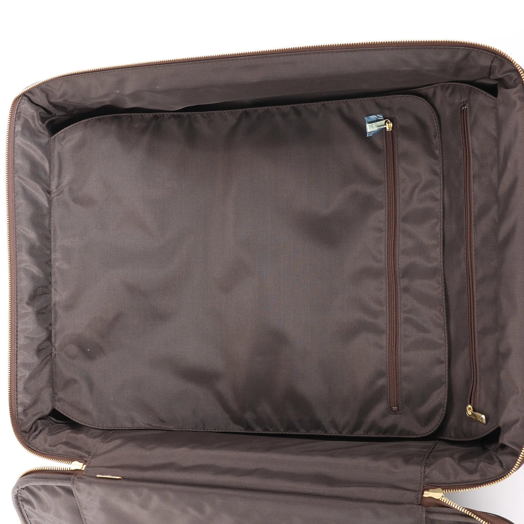 Louis Vuitton Pegase 55 Monogram Suitcase Travel Bag in Brown