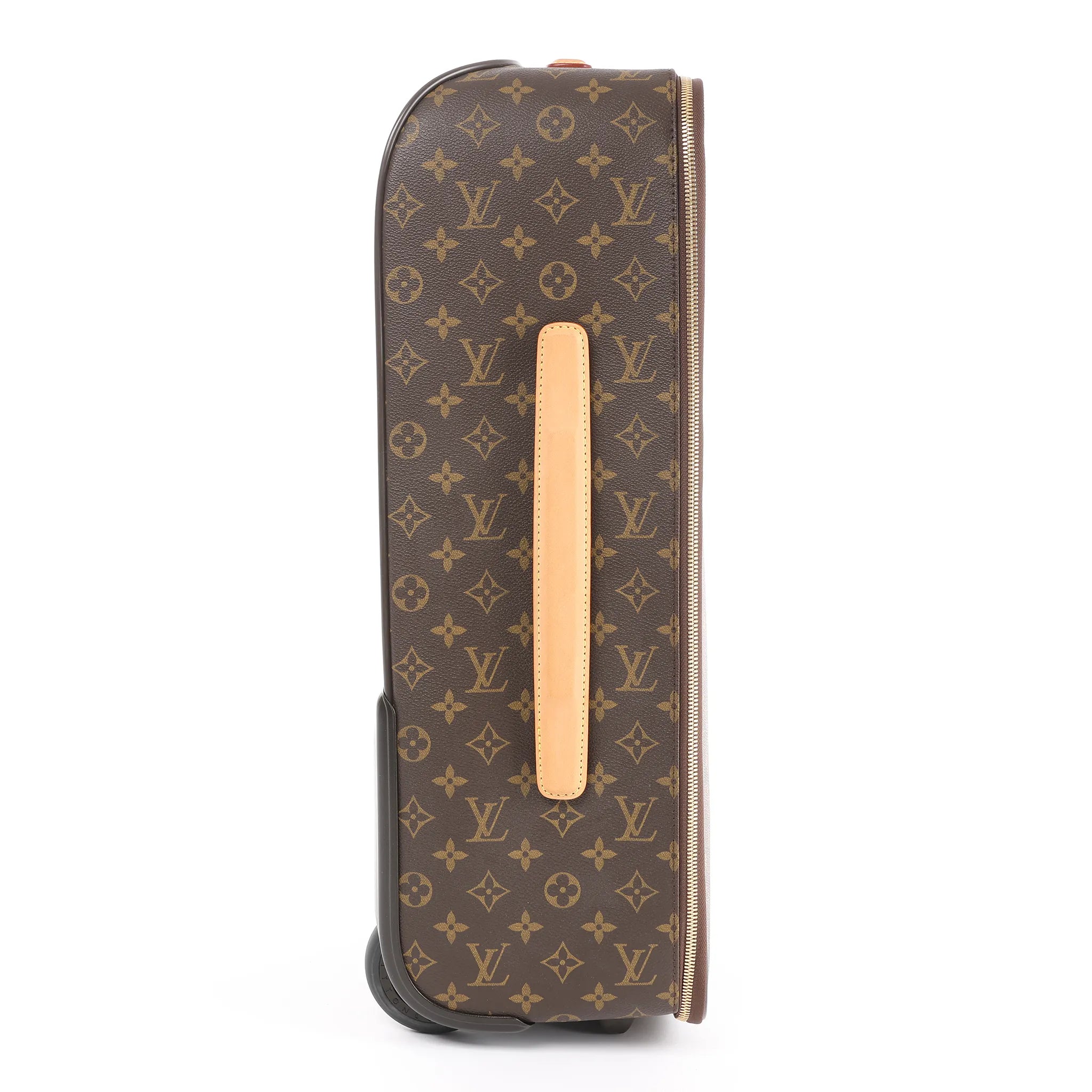 Louis Vuitton Pegase 55 Monogram Suitcase Travel Bag in Brown