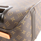 Louis Vuitton Pegase 55 Monogram Suitcase Travel Bag in Brown