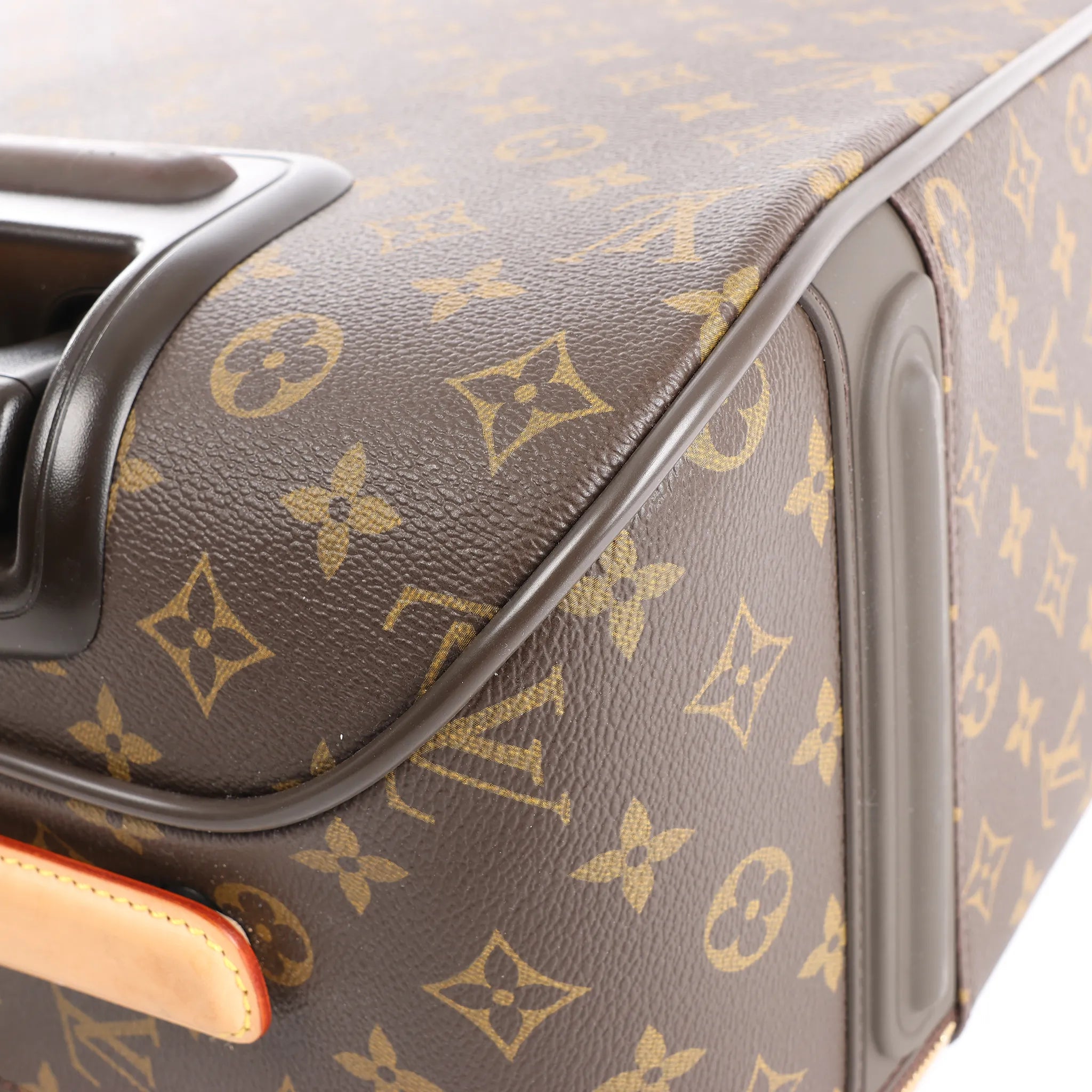 Louis Vuitton Pegase 55 Monogram Suitcase Travel Bag in Brown