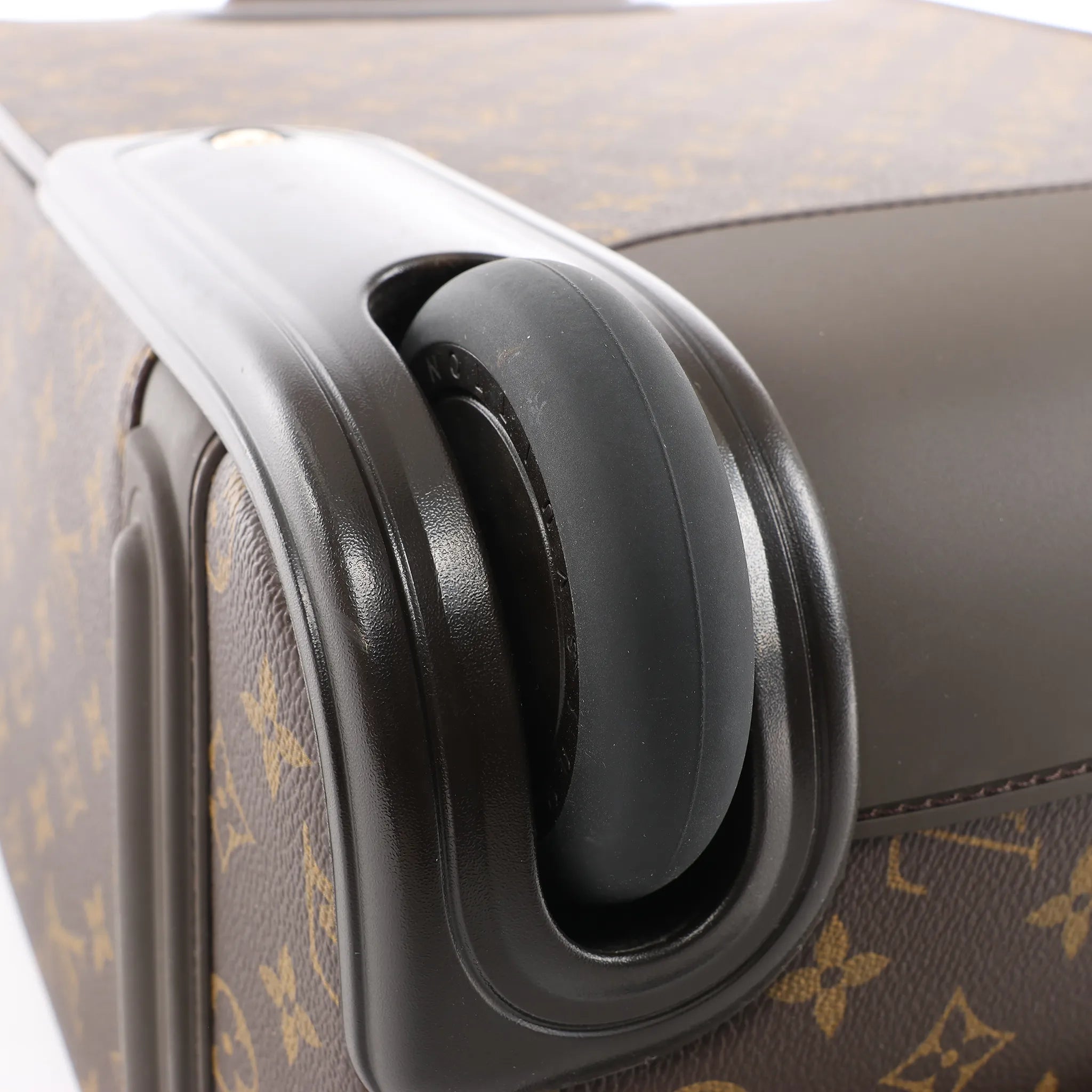 Louis Vuitton Pegase 55 Monogram Suitcase Travel Bag in Brown