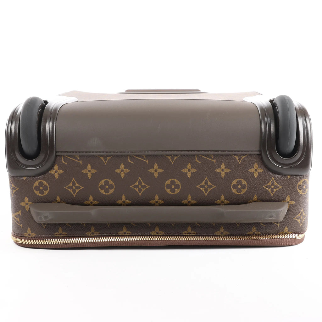 Louis Vuitton Pegase 55 Monogram Suitcase Travel Bag in Brown