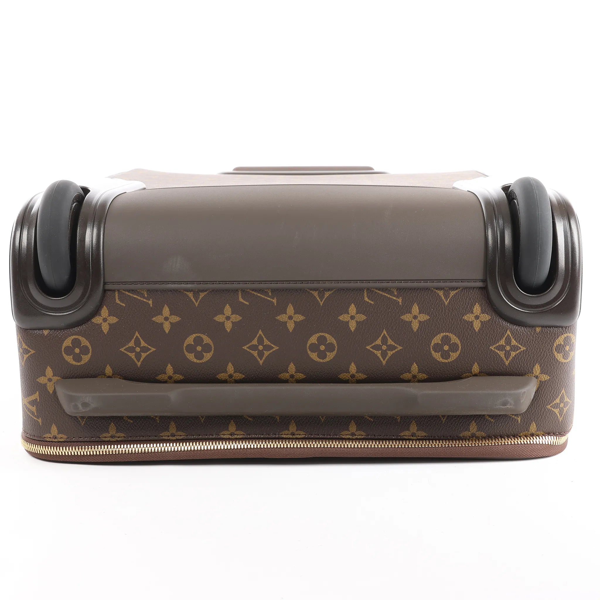 Louis Vuitton Pegase 55 Monogram Suitcase Travel Bag in Brown