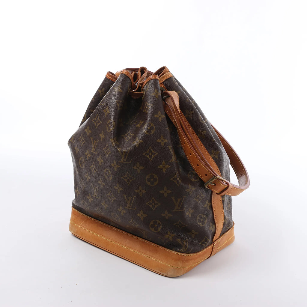 Louis Vuitton Noe Monogram Canvas Shoulder Bag in Brown M40818
