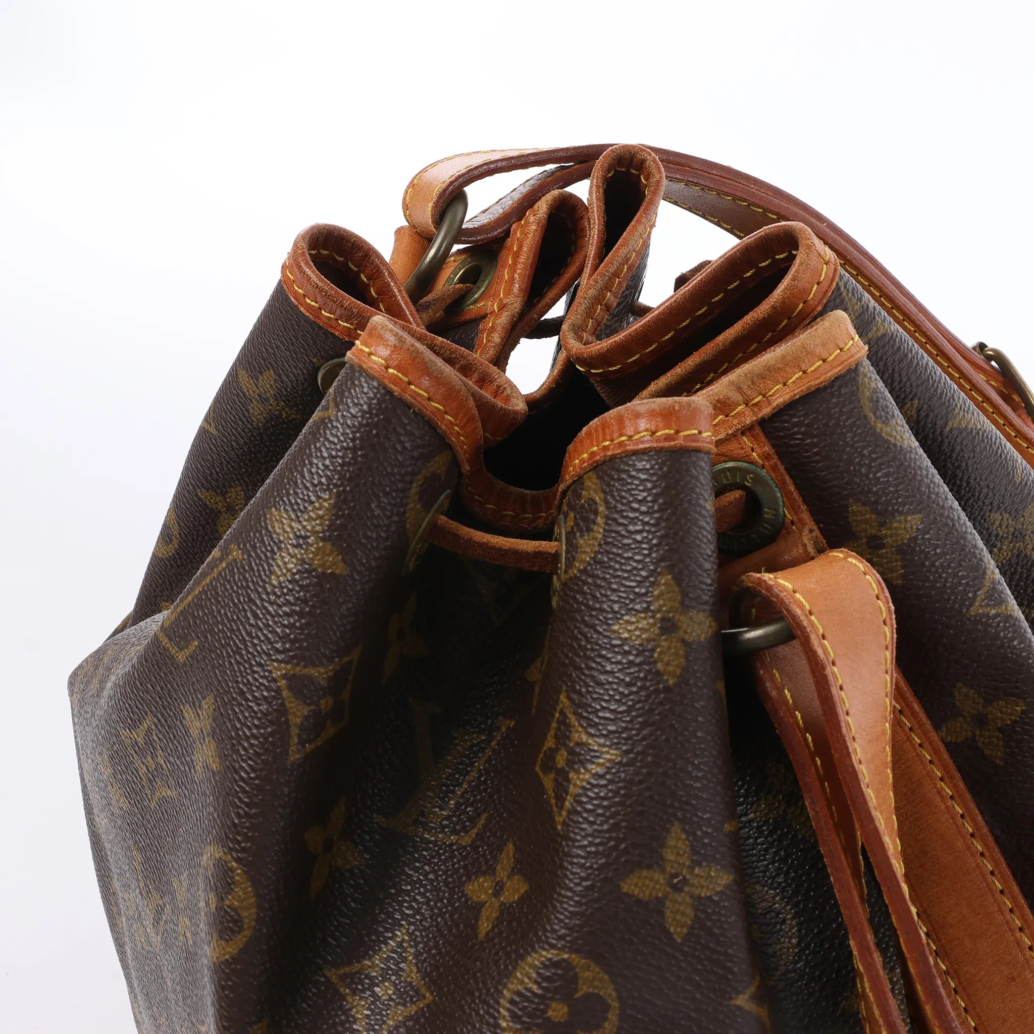 Louis Vuitton Noe Monogram Canvas Shoulder Bag in Brown M40818