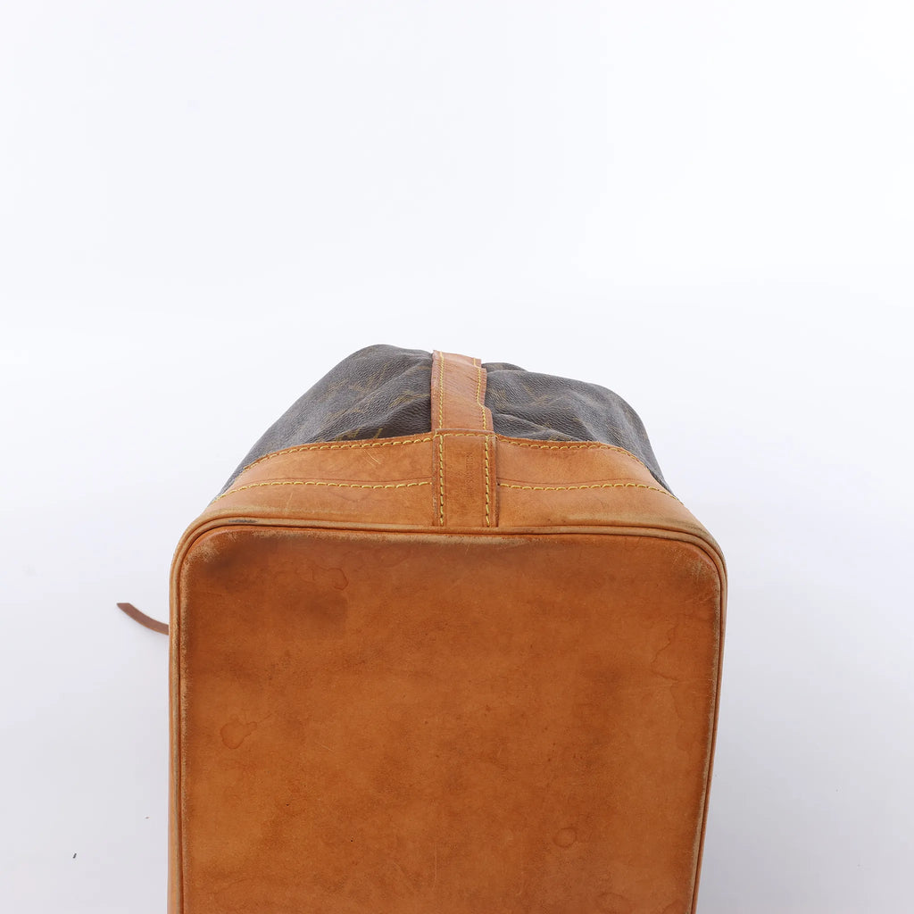 Louis Vuitton Noe Monogram Canvas Shoulder Bag in Brown M40818