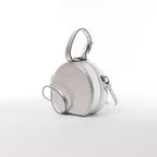 Louis Vuitton Petite Boite Chapeau Epi Leather Crossbody Bag in Silver M53074
