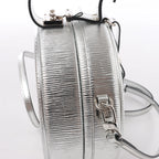 Louis Vuitton Petite Boite Chapeau Epi Leather Crossbody Bag in Silver M53074