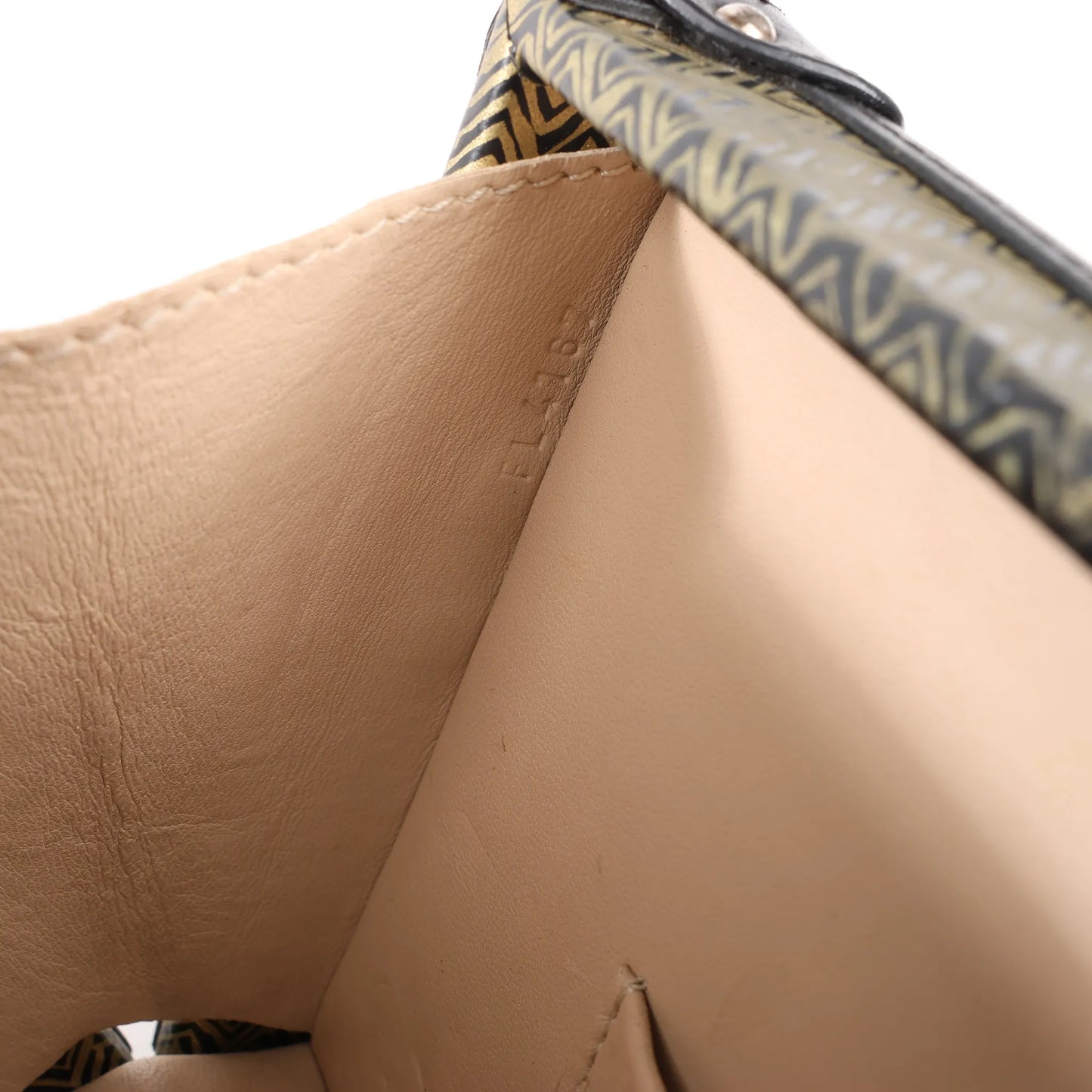 Louis Vuitton Petite Mull Epi Leather Shoulder Bag in Gold x Black M51928