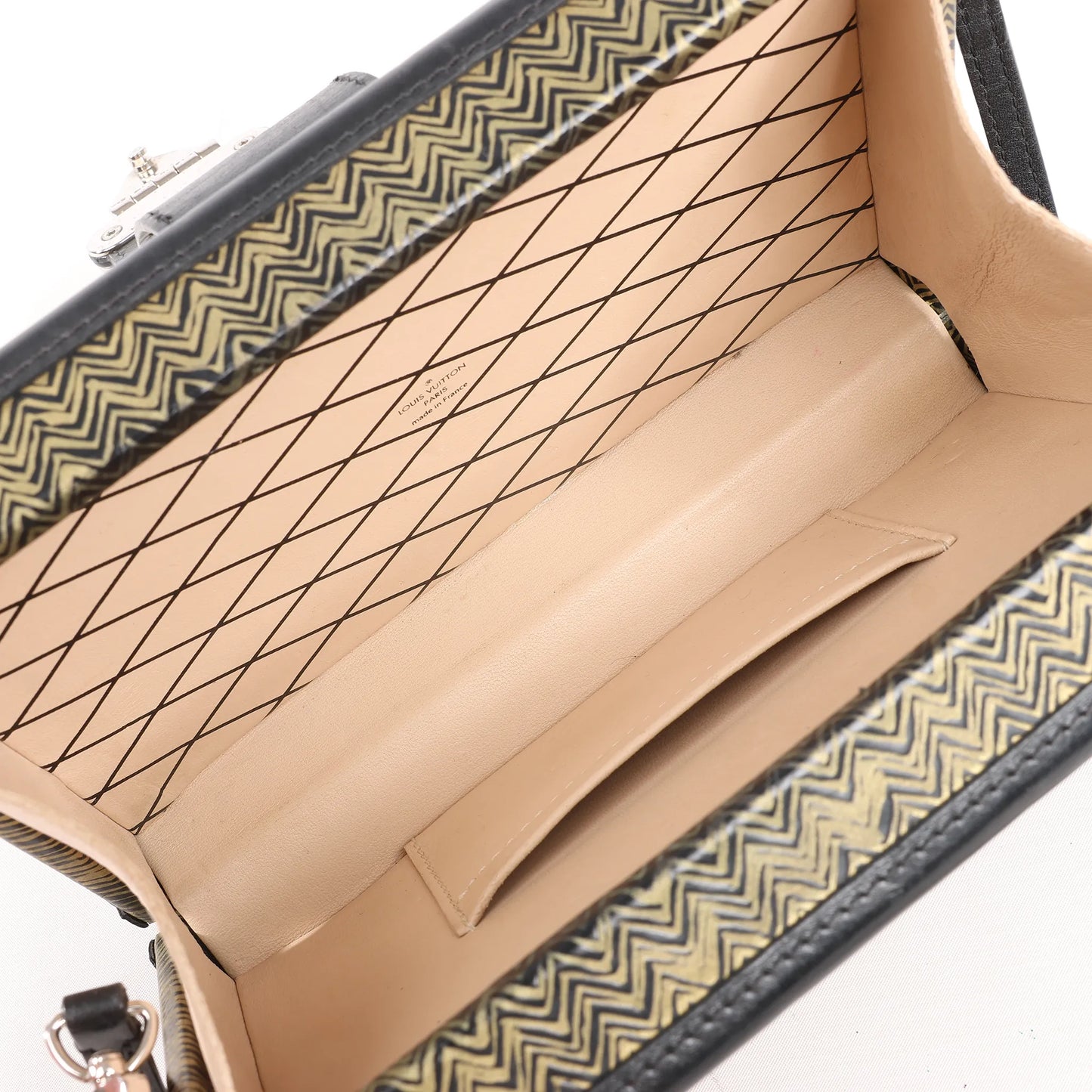 Louis Vuitton Petite Mull Epi Leather Shoulder Bag in Gold x Black M51928