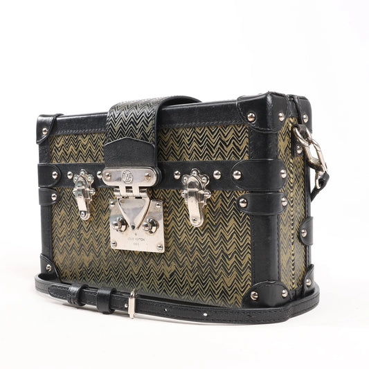 Louis Vuitton Petite Mull Epi Leather Shoulder Bag in Gold x Black M51928