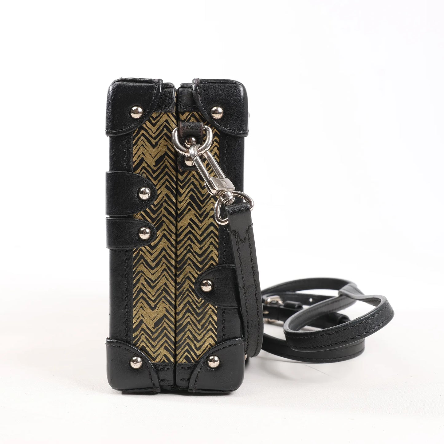 Louis Vuitton Petite Mull Epi Leather Shoulder Bag in Gold x Black M51928