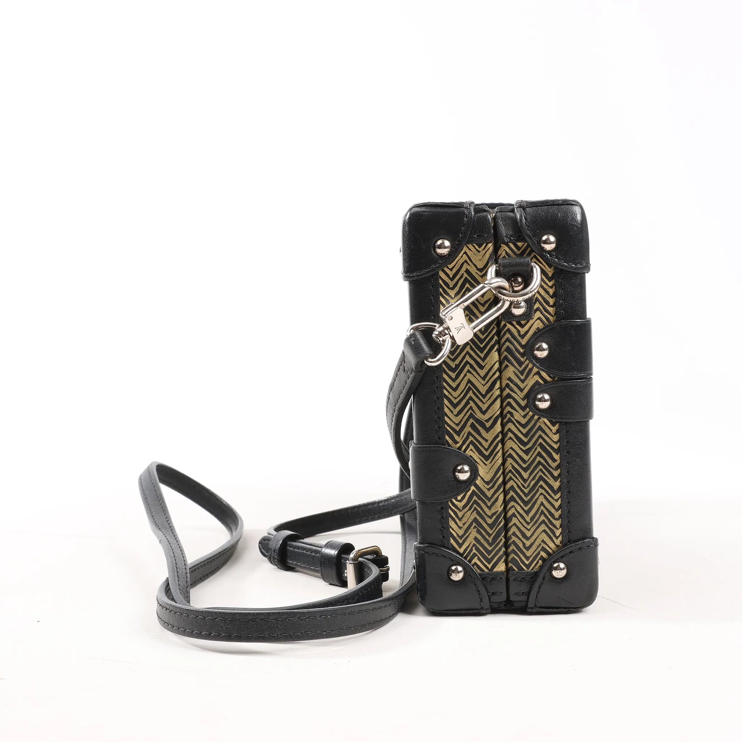 Louis Vuitton Petite Mull Epi Leather Shoulder Bag in Gold x Black M51928