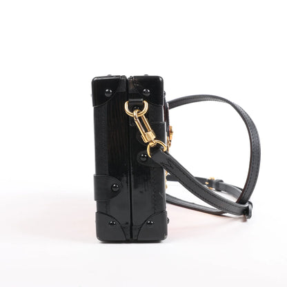 Louis Vuitton Petite Mull Epi Leather Shoulder Bag in Red x Black M54651