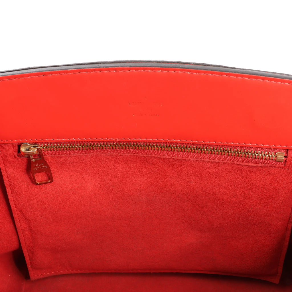 Louis Vuitton Phoenix PM Monogram 2Way Shoulder Bag in Brown x Red M41537