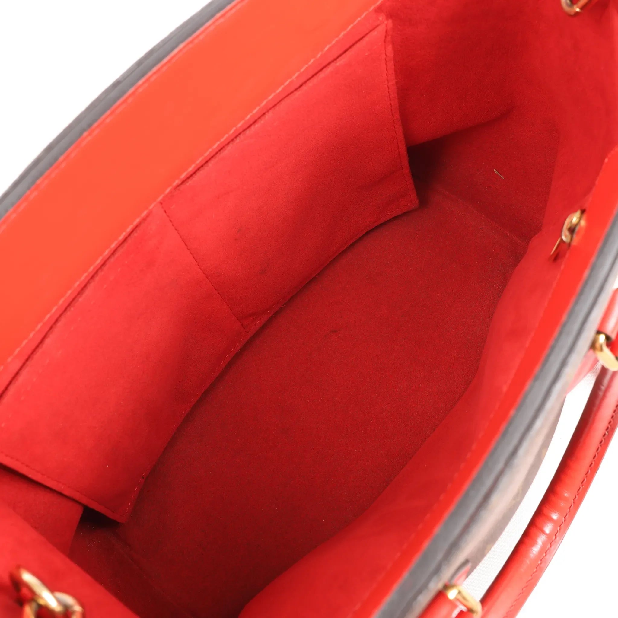 Louis Vuitton Phoenix PM Monogram 2Way Shoulder Bag in Brown x Red M41537