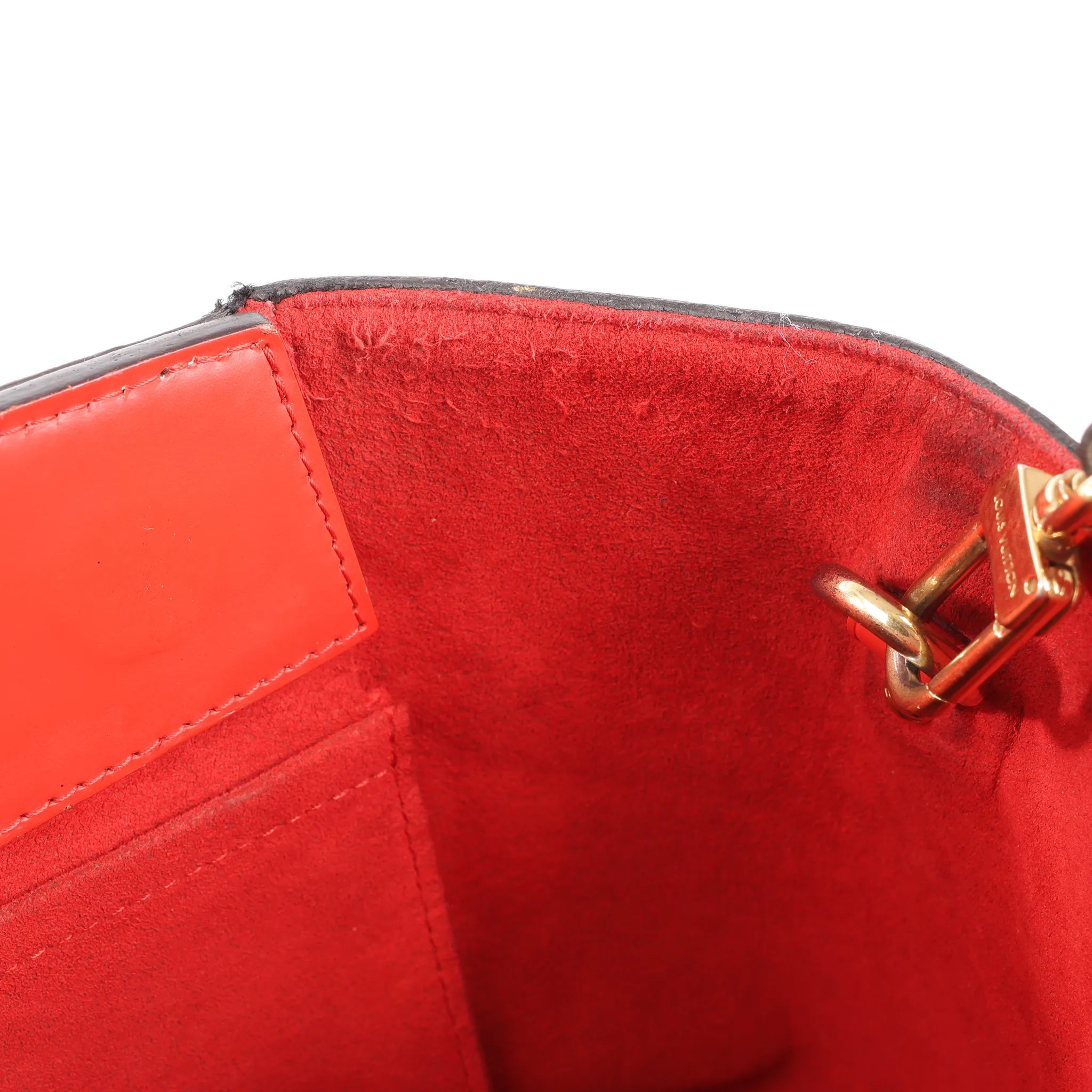 Louis Vuitton Phoenix PM Monogram 2Way Shoulder Bag in Brown x Red M41537