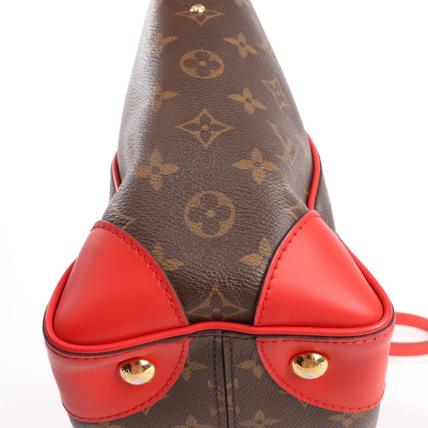 Louis Vuitton Phoenix PM Monogram 2Way Shoulder Bag in Brown x Red M41537