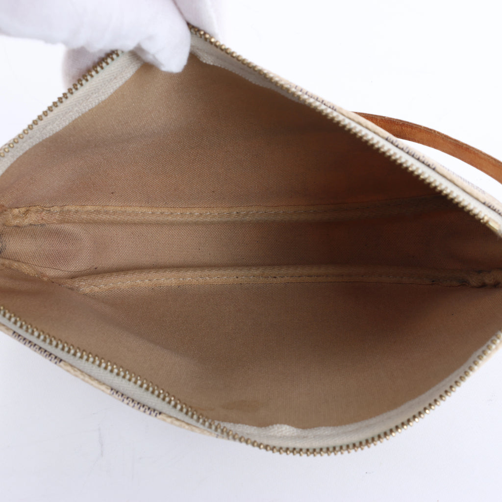 Louis Vuitton Pochette Accessoire Damier Azur Handbag in Beige N51986