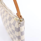 Louis Vuitton Pochette Accessoire Damier Azur Handbag in Beige N51986