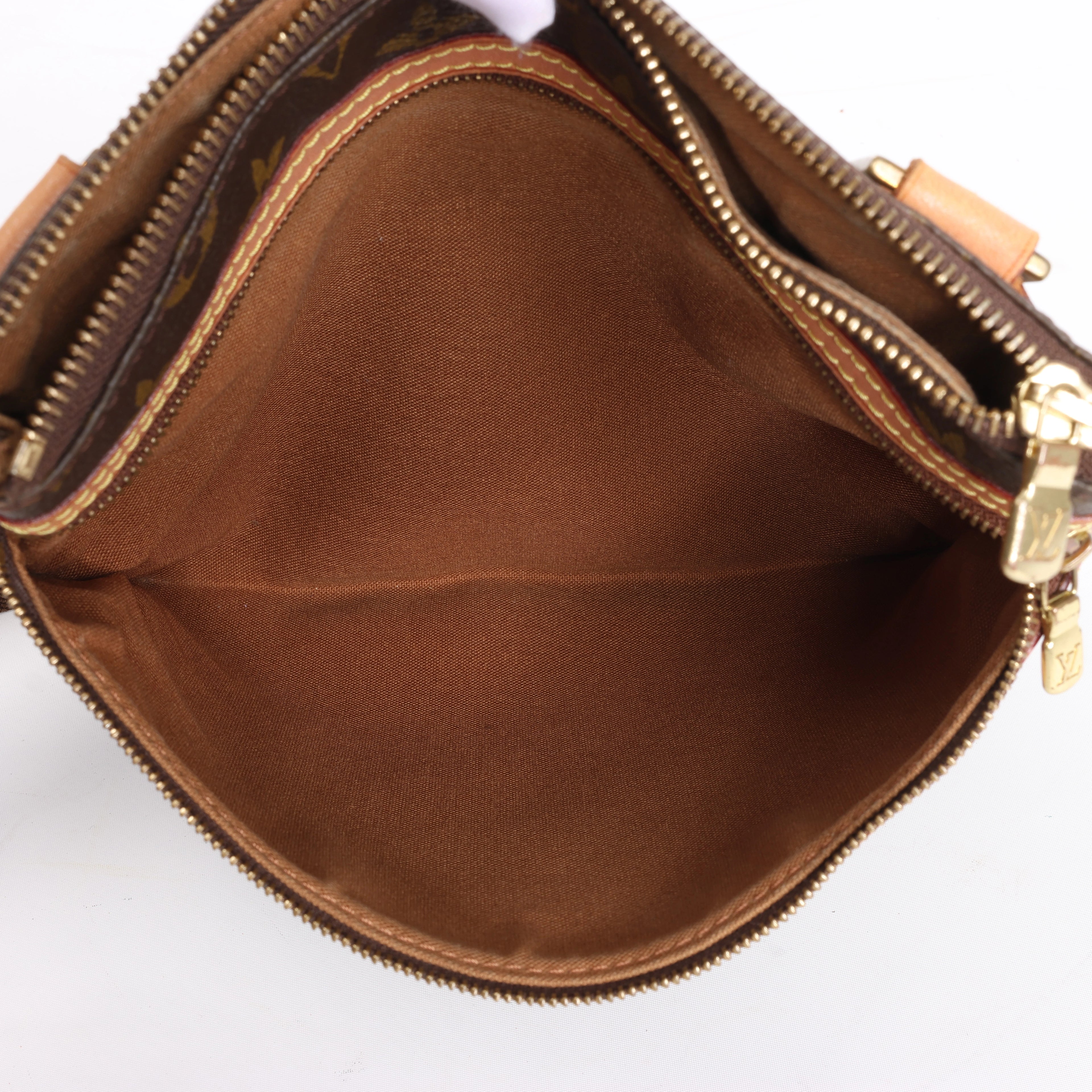 Louis Vuitton Pochette Bosphole Monogram Canvas Crossbody Bag in Brown M40044