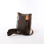 Louis Vuitton Pochette Bosphole Monogram Canvas Crossbody Bag in Brown M40044
