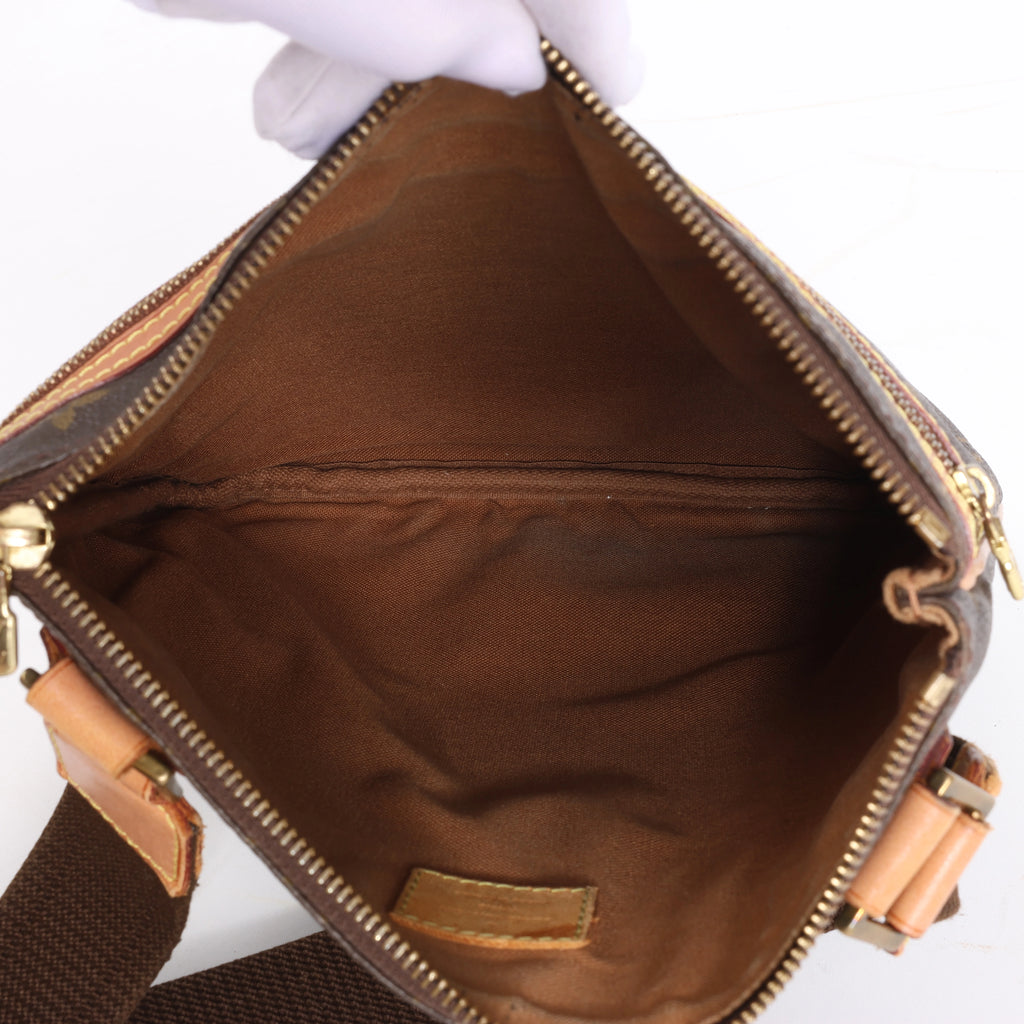 Louis Vuitton Pochette Bosphole Monogram Canvas Crossbody Bag in Brown M40044
