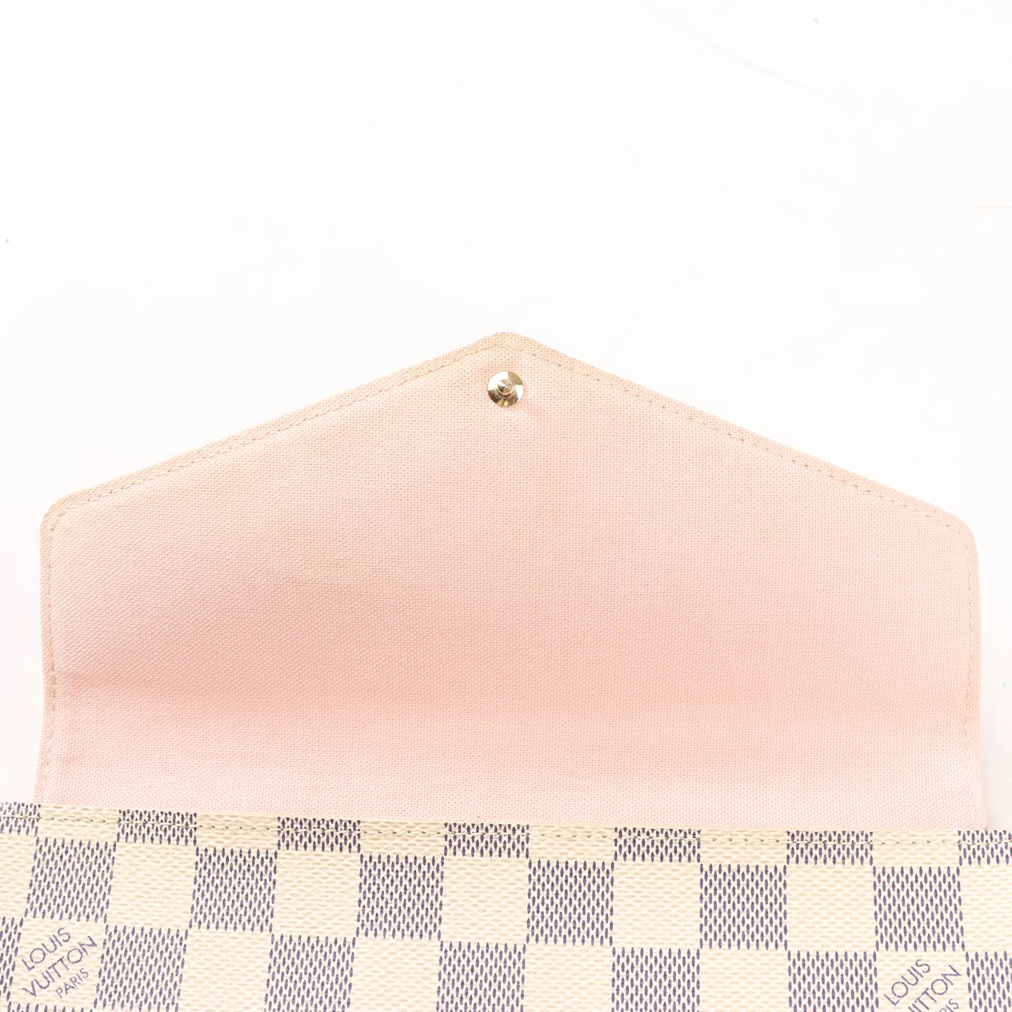 Louis Vuitton Damier Azur Pochette Pochette Félicie Crossbody Bag in Beige N63106