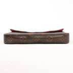 Louis Vuitton Monogram Pochette Pochette Félicie Crossbody Bag in Brown M61276