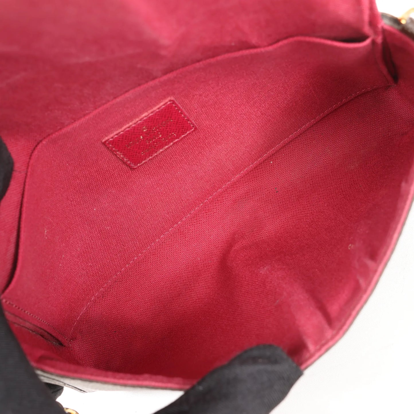 Louis Vuitton Monogram Pochette Pochette Félicie Crossbody Bag in Brown M61276