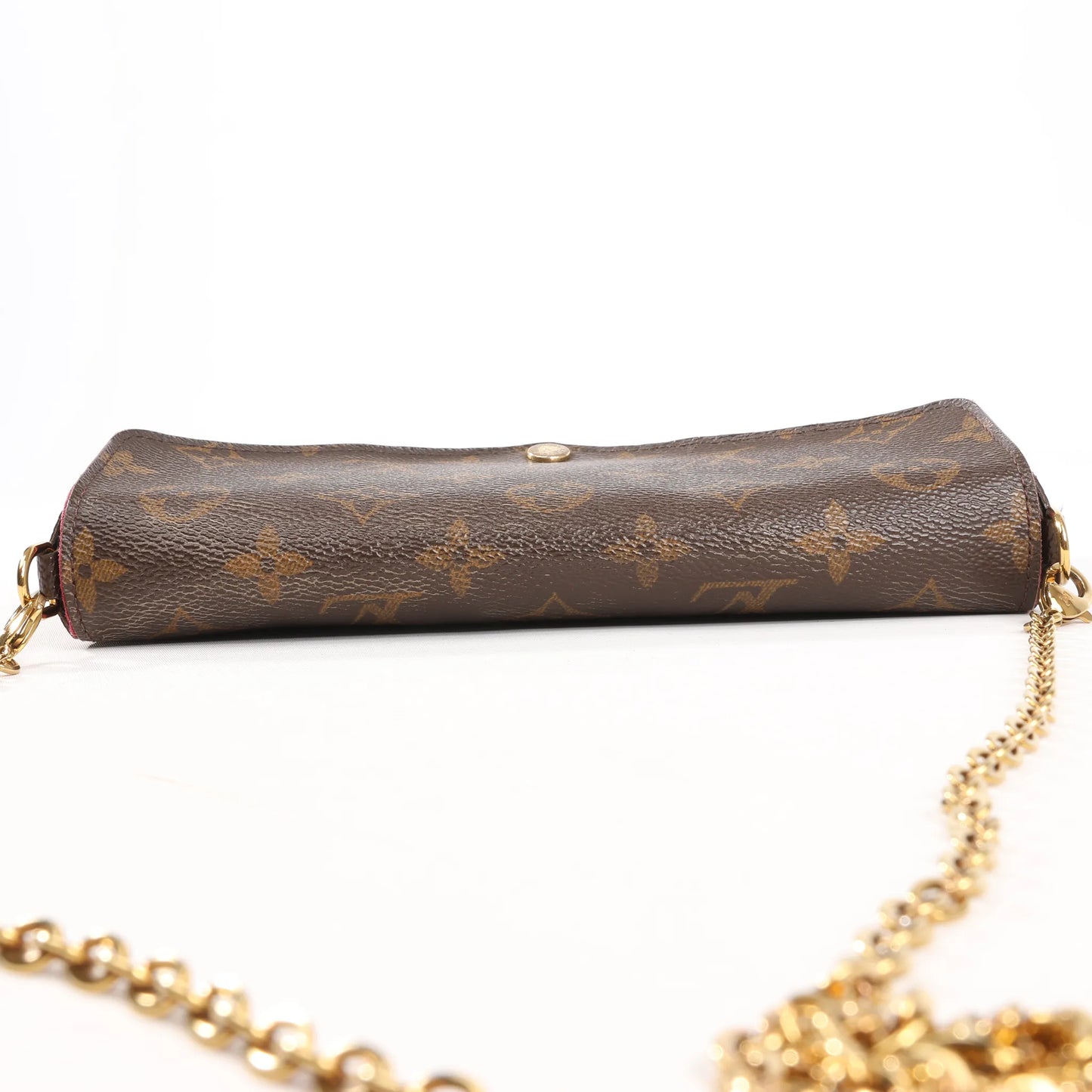 Louis Vuitton Monogram Pochette Pochette Félicie Crossbody Bag in Brown M61276