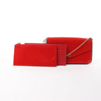 Louis Vuitton Pochette Félicie Vernis Leather Crossbody Bag in Red M61293
