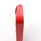 Louis Vuitton Pochette Félicie Vernis Leather Crossbody Bag in Red M61293