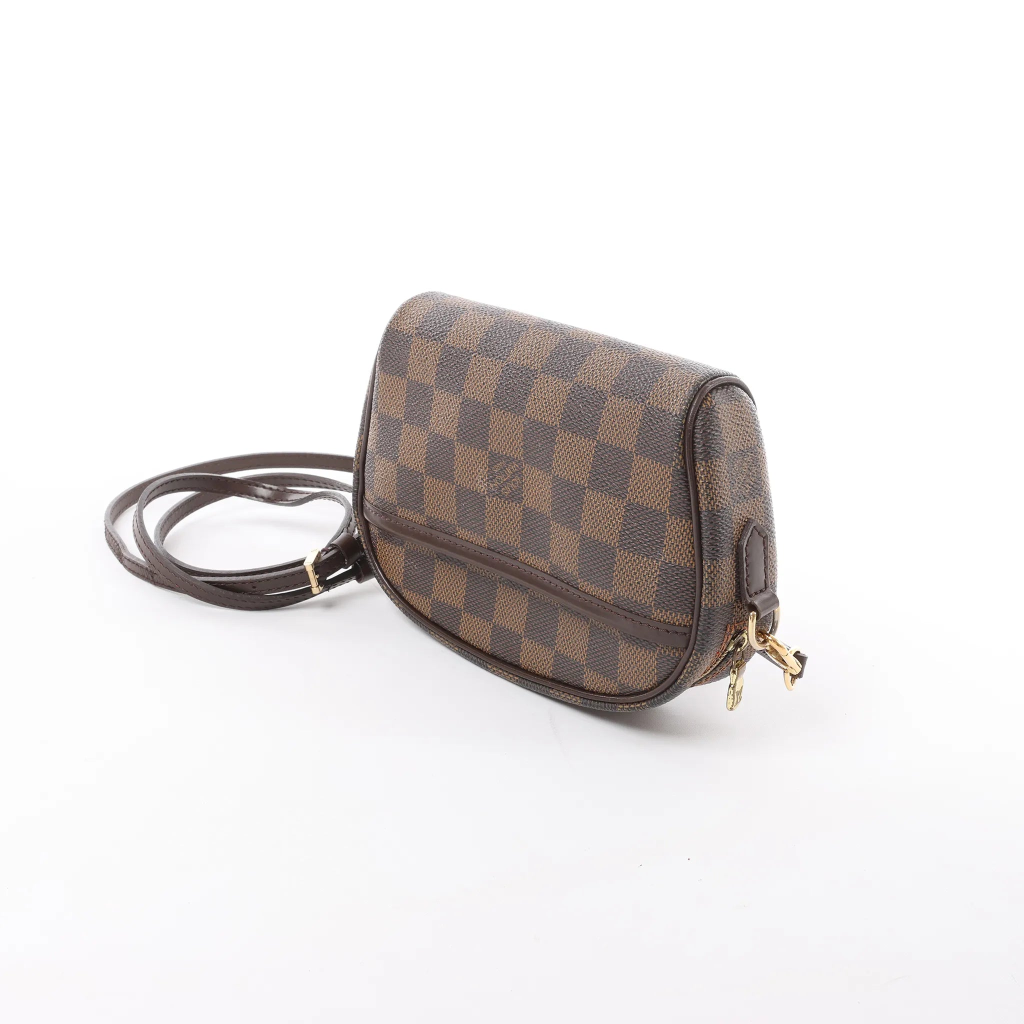 Louis Vuitton Ipanema Pochette Damier Ebene Crossbody Bag in Brown N51296