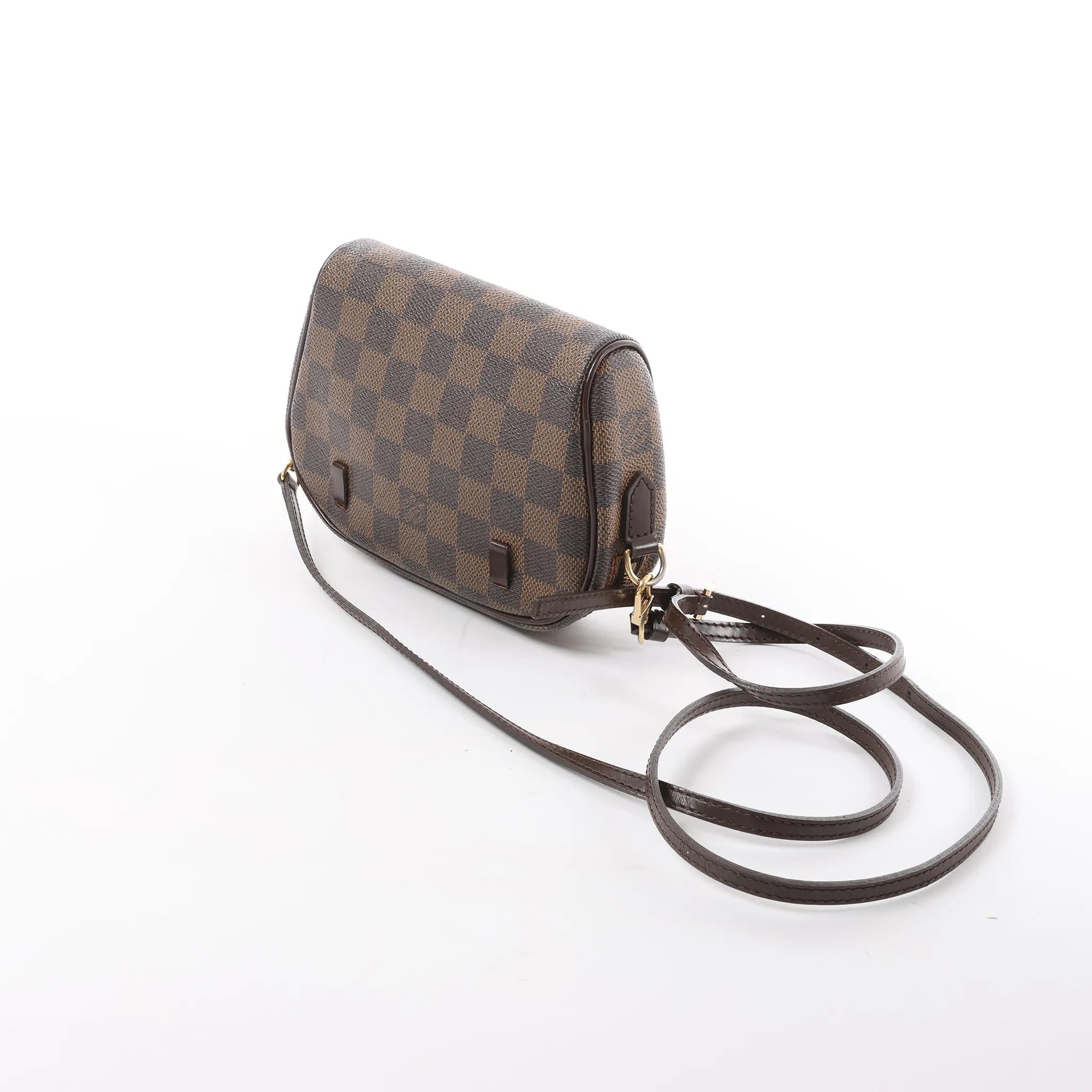 Louis Vuitton Ipanema Pochette Damier Ebene Crossbody Bag in Brown N51296